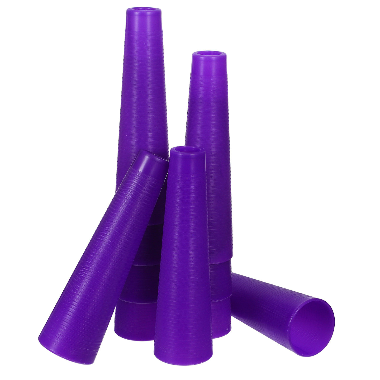 Embroidery Yarns - 10Pcs Plastic Yarn Bobbins Tapered Conical
