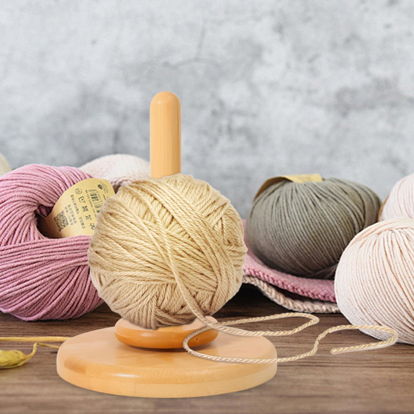Yarn Holder Knitting Yarn Wind - Embroidery Yarns ulasan dan harga