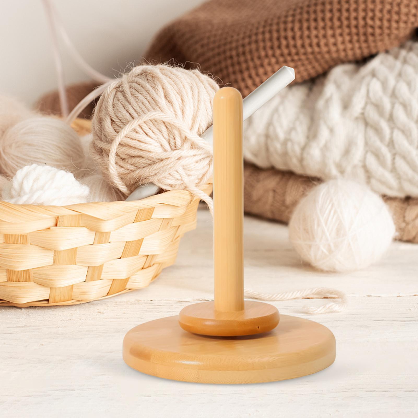 Yarn Holder Knitting Yarn Wind - Embroidery Yarns ulasan dan harga