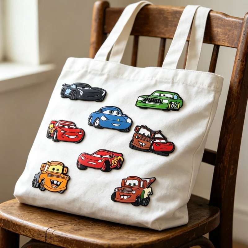 8pcs Set Movie Badge Cute Cart - Embroidery Reddit ulasan dan harga