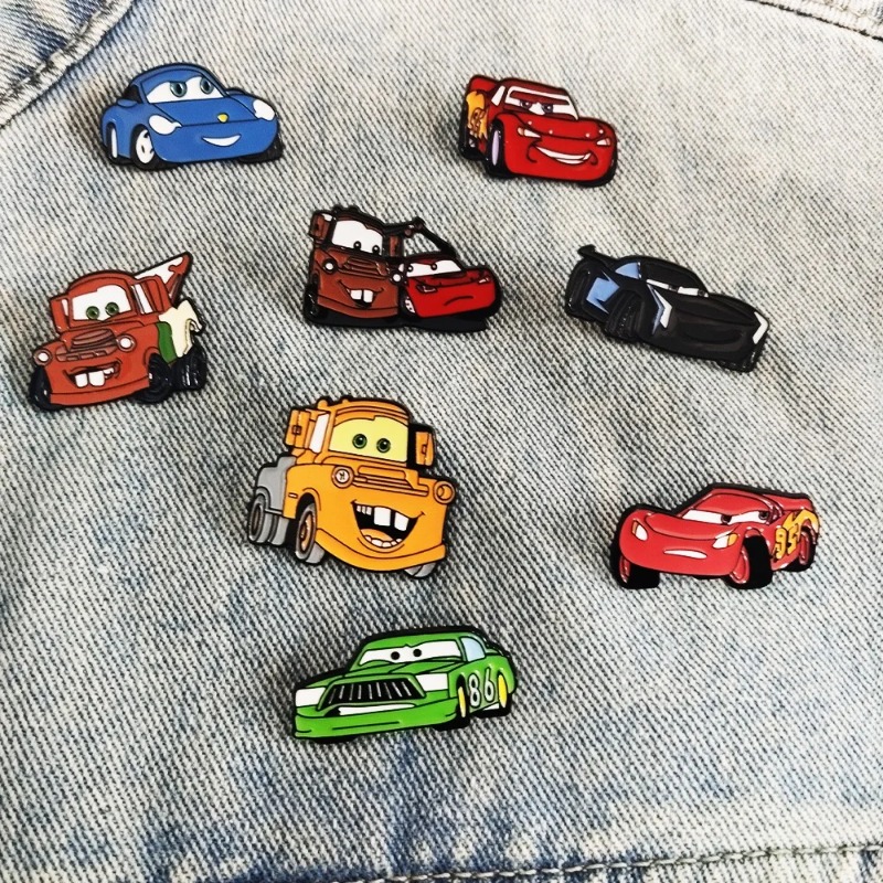 8pcs Set Movie Badge Cute Cart - Embroidery Reddit ulasan dan harga