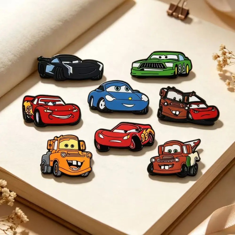 8pcs Set Movie Badge Cute Cart - Embroidery Reddit ulasan dan harga