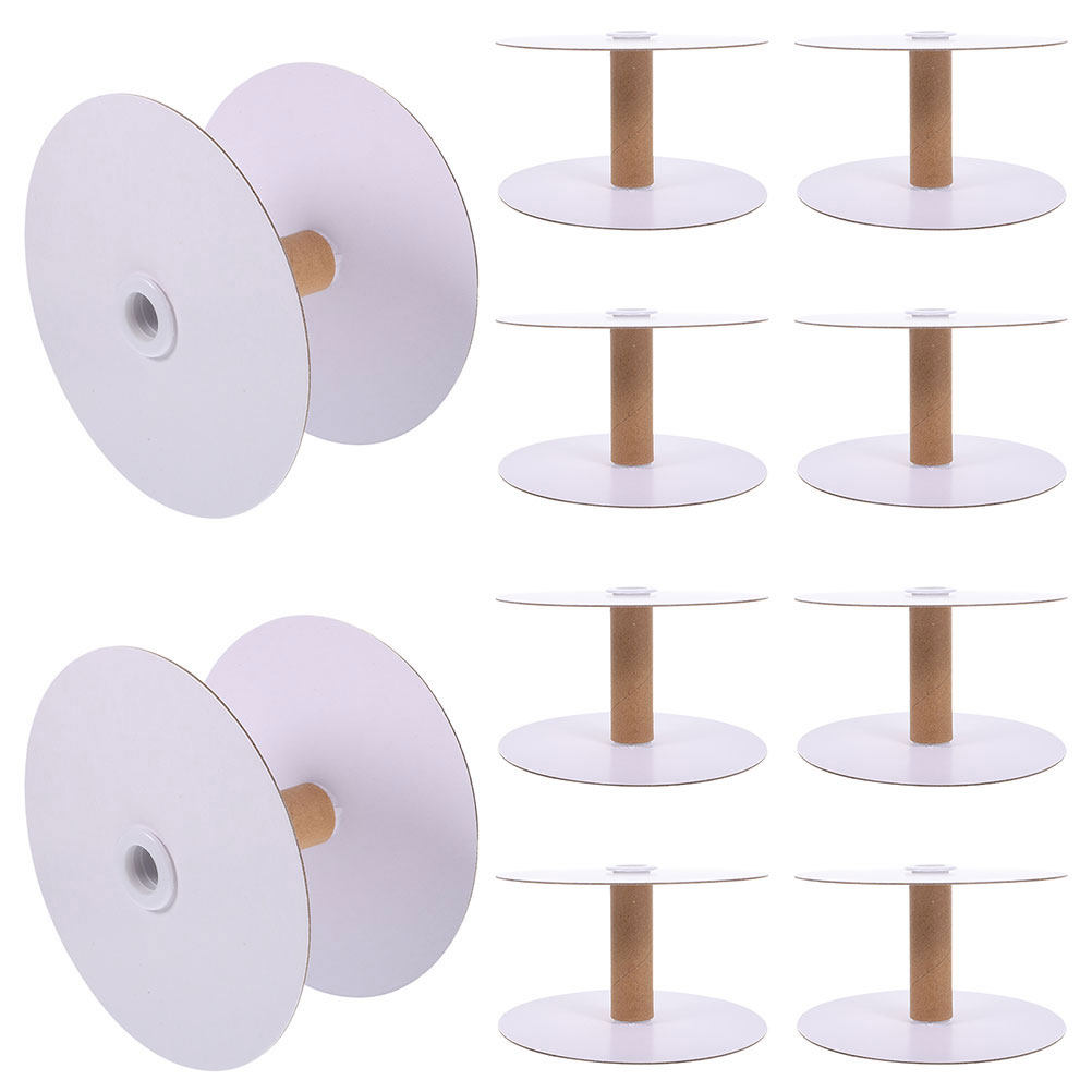 12Pcs Paper Spool Wire Storage - Embroidery Yarns ulasan dan harga