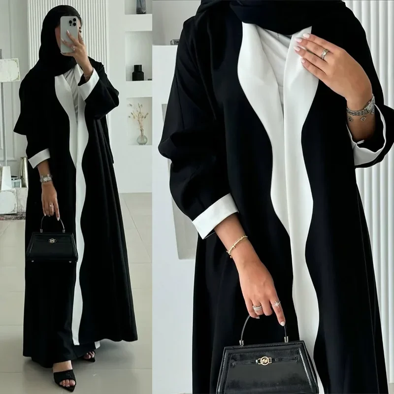 Open Kimono Abaya Dubai Islam  - Embroidery Kebaya ulasan dan harga