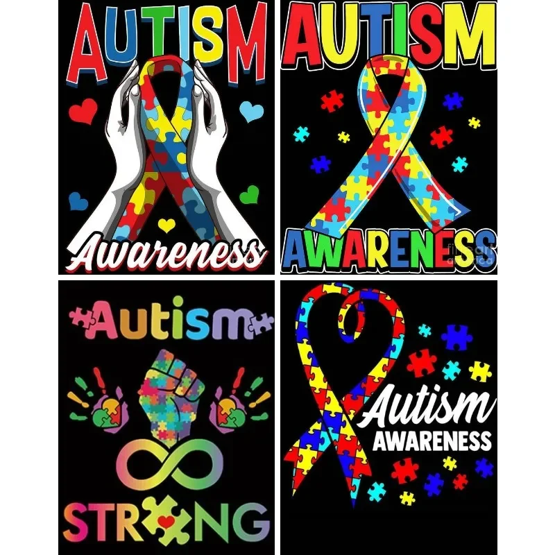 5d Autism Quotes Diamond Paint - Embroidery Quote ulasan dan harga