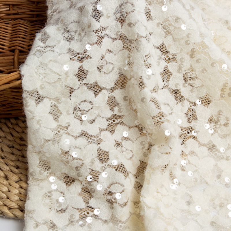 New plush lace fabric with seq - Embroidery Design Patterns Flowers ulasan dan harga