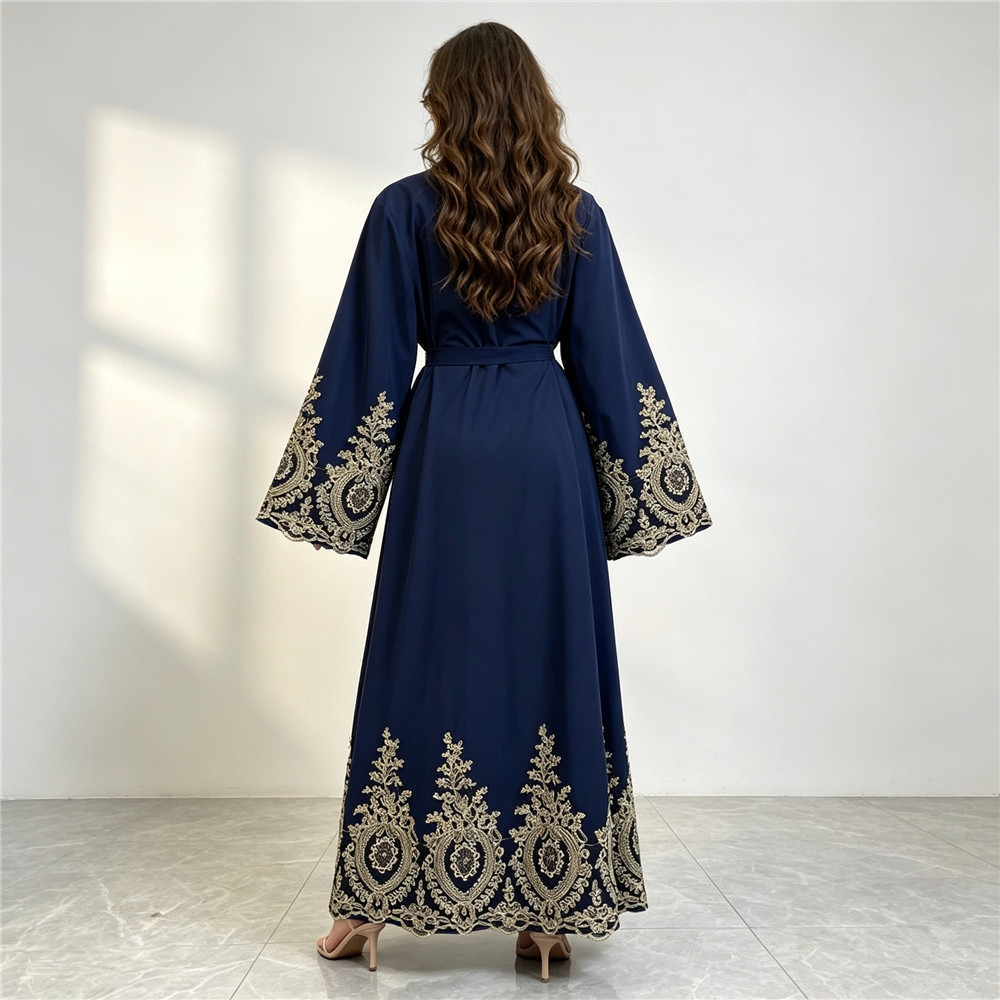 New Abaya Dubai Luxury Kimono  - Embroidery Kebaya ulasan dan harga