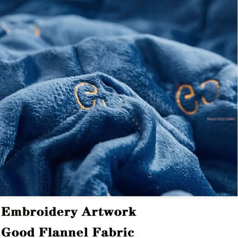 Embroidery Mattress Cover Thic - Embroidery Quilt Cover ulasan dan harga