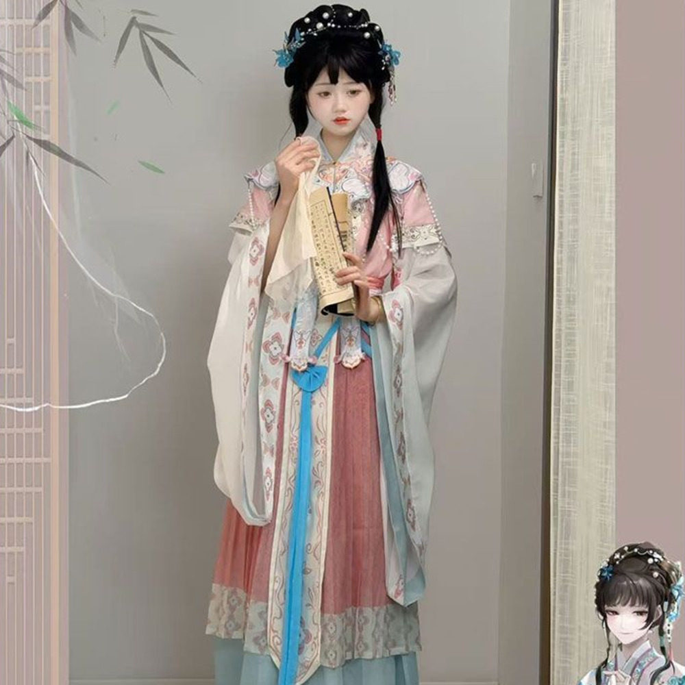 Hua Bai's Lin Daiyu cosplay co - Embroidery Style ulasan dan harga