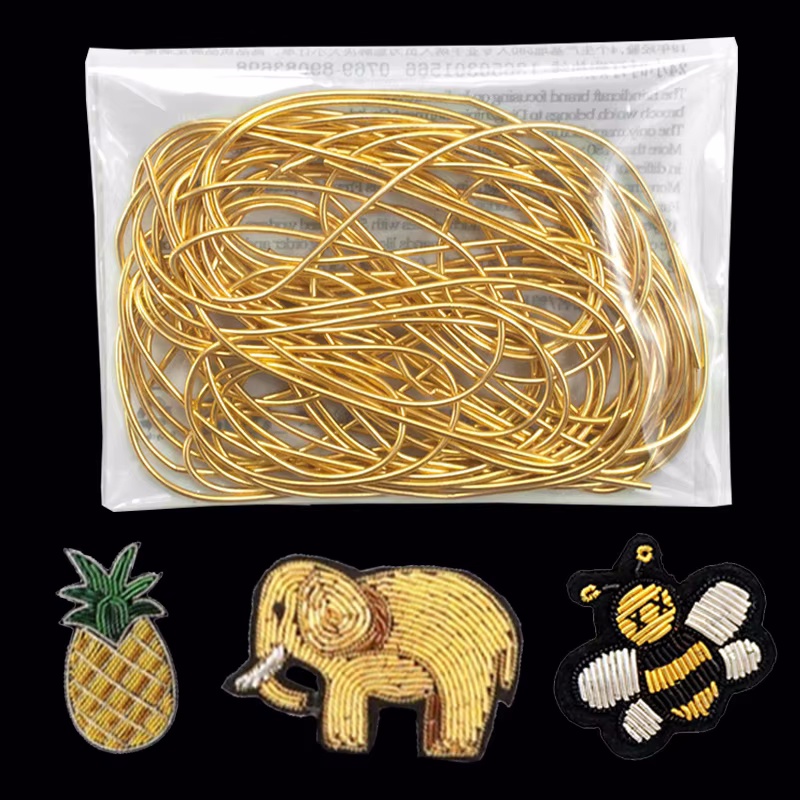 2.6M 1-1.5mm Bullion Wire Fren - Embroidery Computer ulasan dan harga
