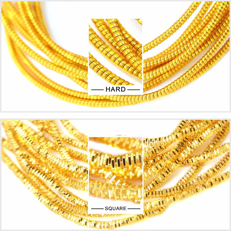 2.6M 1-1.5mm Bullion Wire Fren - Embroidery Computer ulasan dan harga