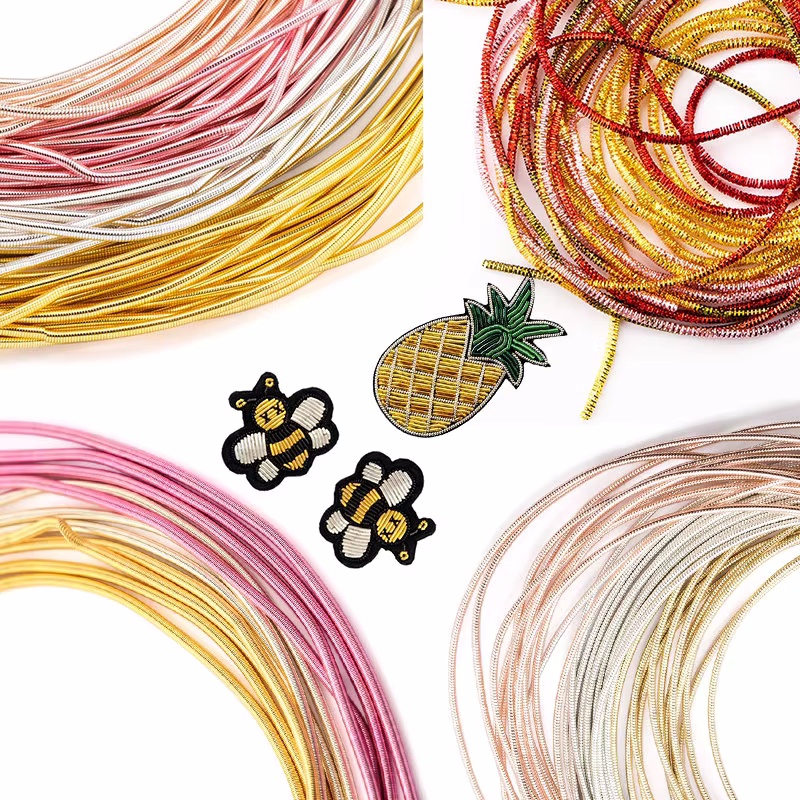 2.6M 1-1.5mm Bullion Wire Fren - Embroidery Computer ulasan dan harga