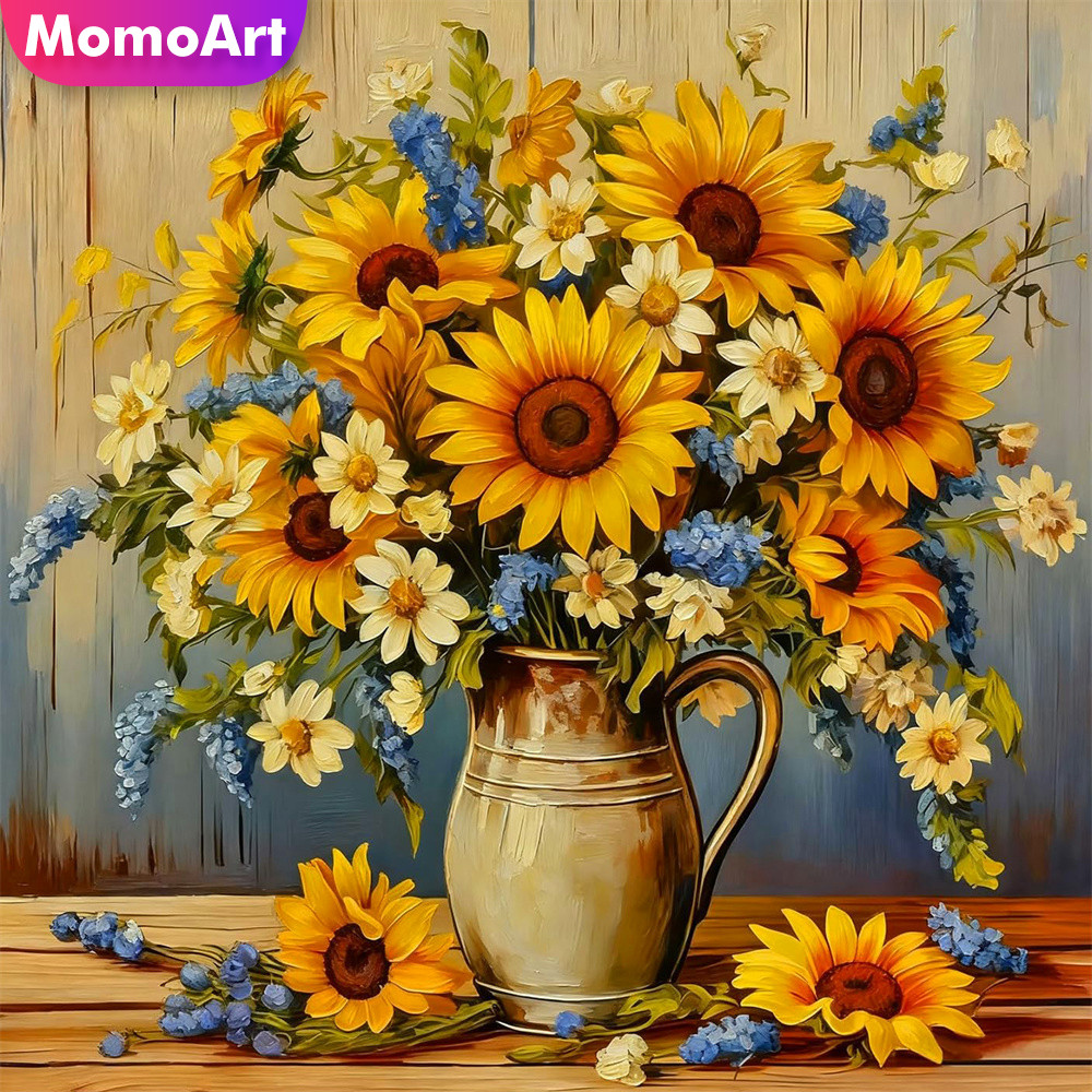 Momoart Counted Cross Stitch S - Embroidery Design Patterns Flowers ulasan dan harga