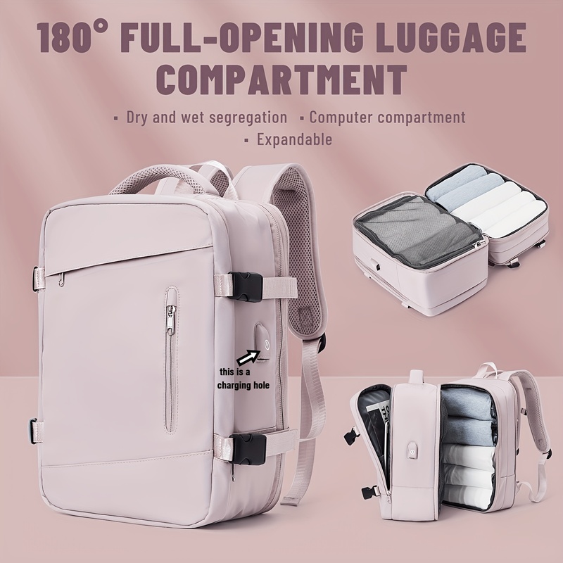 Hiking Backpack Large Capacity - Embroidery Computer ulasan dan harga
