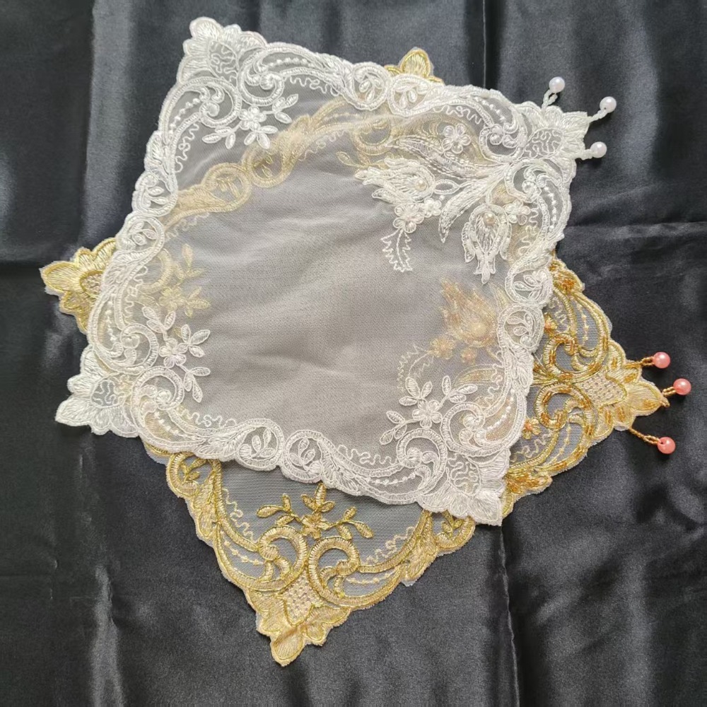 Golden Rose Embroidery Placema - Embroidery Roses ulasan dan harga