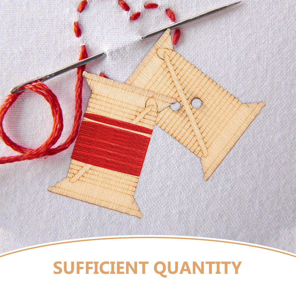 100Pcs Wooden Embroidery Floss - Embroidery Computer ulasan dan harga