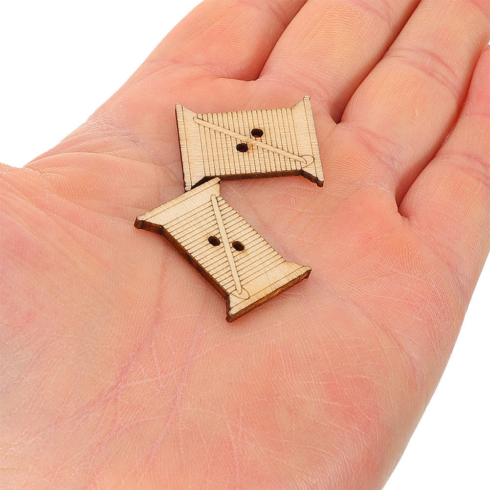 100Pcs Wooden Embroidery Floss - Embroidery Computer ulasan dan harga