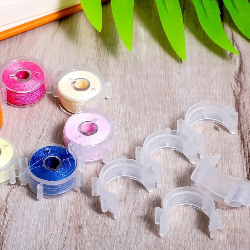35 pcs Bobbin Clips, Prevents  - Embroidery Yarns ulasan dan harga