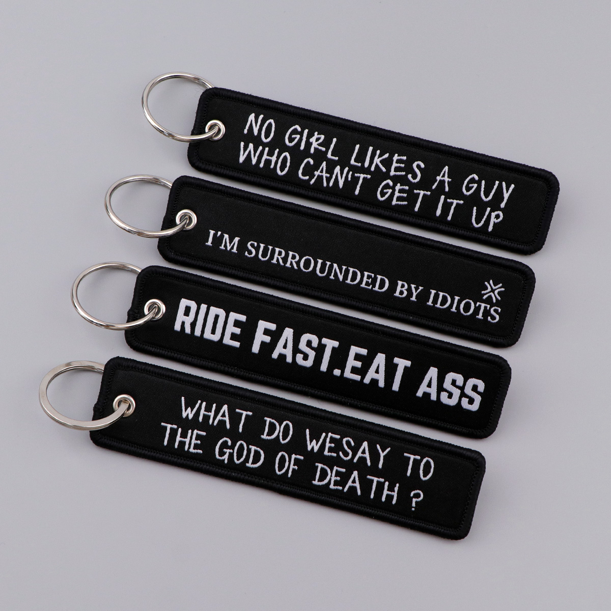 Warning Quotes Embroidery Key  - Embroidery Quote ulasan dan harga