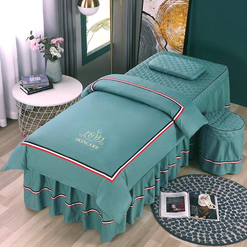 Xuancai 4pcs Beddings Sets Bea - Embroidery Quilt Cover ulasan dan harga