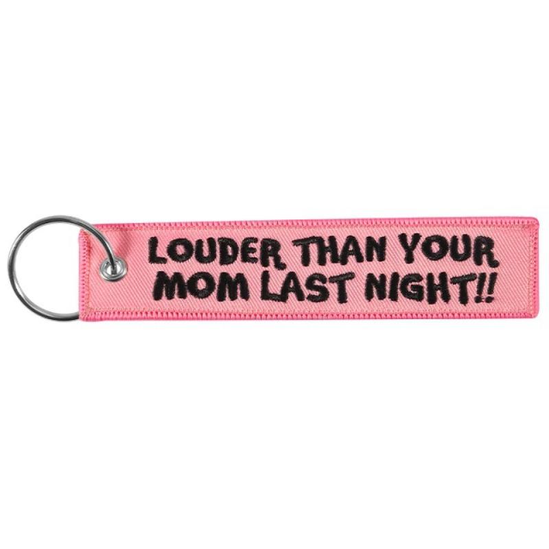 【IIOO】LOUDER THAN YOUR MOM Quo - Embroidery Quote ulasan dan harga