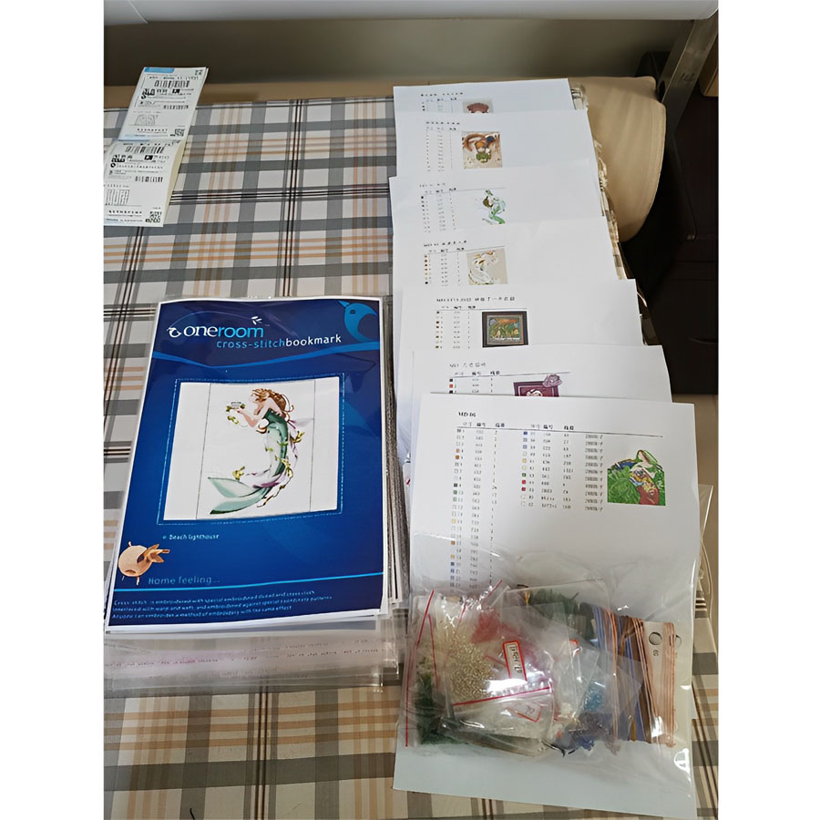 Cross stitch Kit 14CT Canvas C - Embroidery Yellow ulasan dan harga