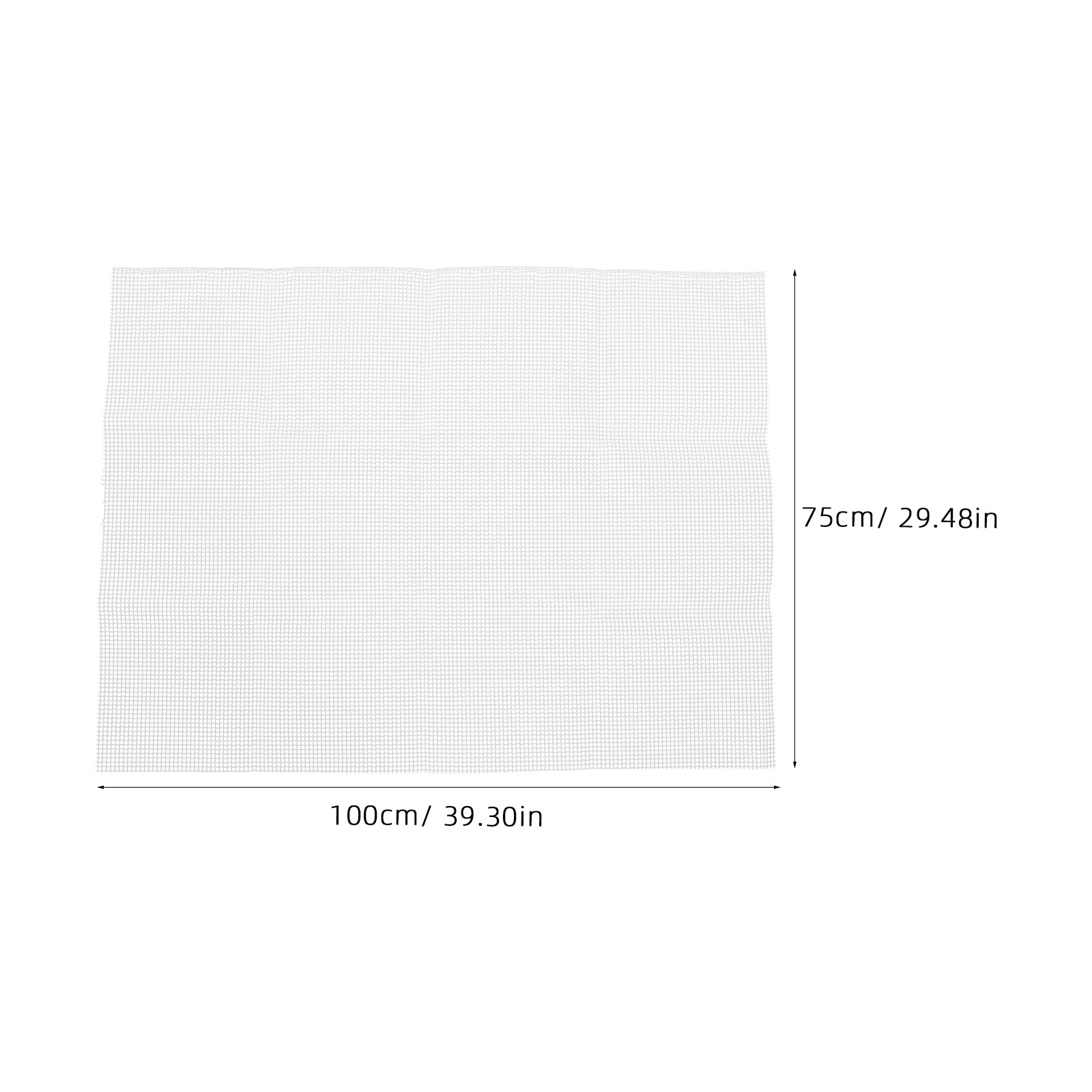 DIY Rug Canvas Mesh Mat Sturdy - Embroidery Canvas ulasan dan harga