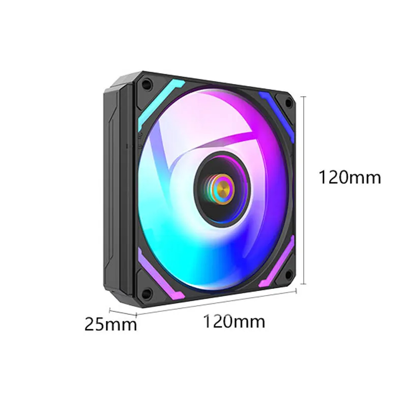 UPSIREN WF-120 ARGB PWM 3PCS C - Embroidery Computer ulasan dan harga